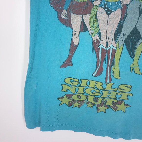 GIRLS NIGHT OUT WONDER WOMEN TSHIRT - Picture 2 of 6